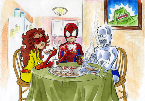  Spider-Man and his Amazing Friends - Fan Art